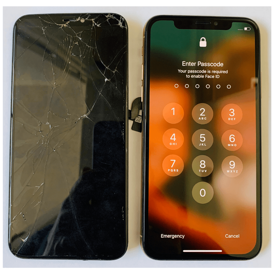 iPhone-XS-screen-replacement-or-repair-by-FreeFusion-Corby-London-Uk